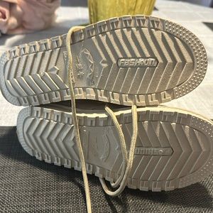 New suede booties, never worn.